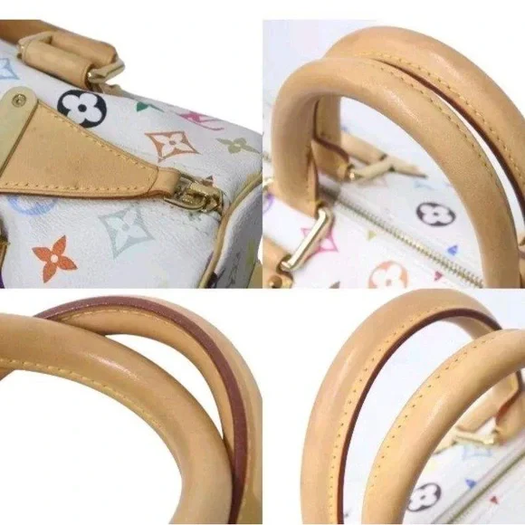 Louis Vuitton Murikami bag- pristine condition!  Comes w/certificate of auth. - Picture 4 of 5